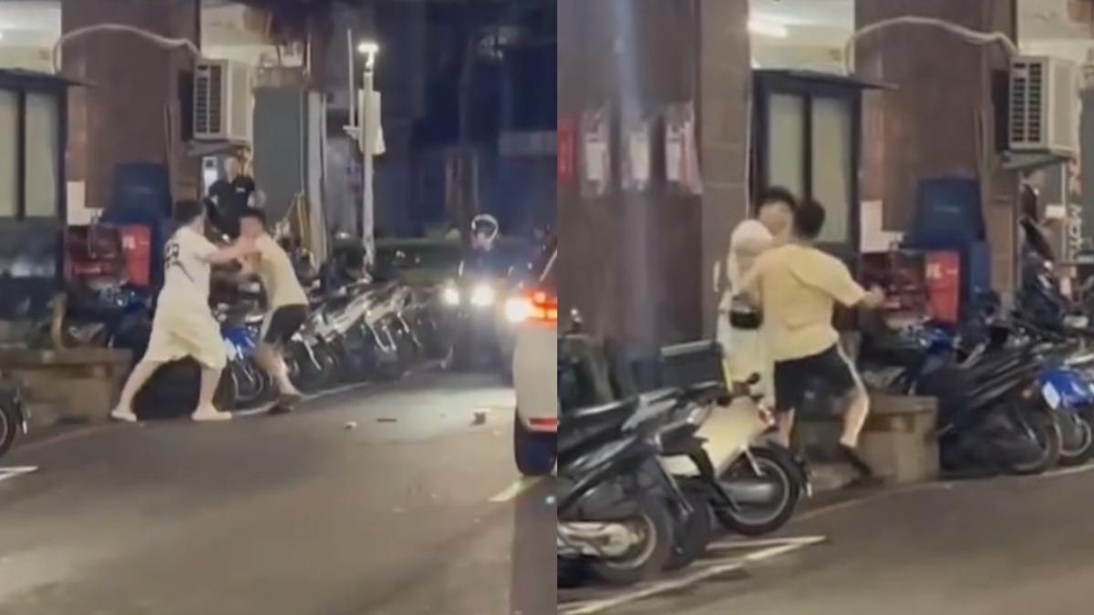 騎電動滑板車邊講電話　火爆男遭按喇叭不爽「揮拳猛K」