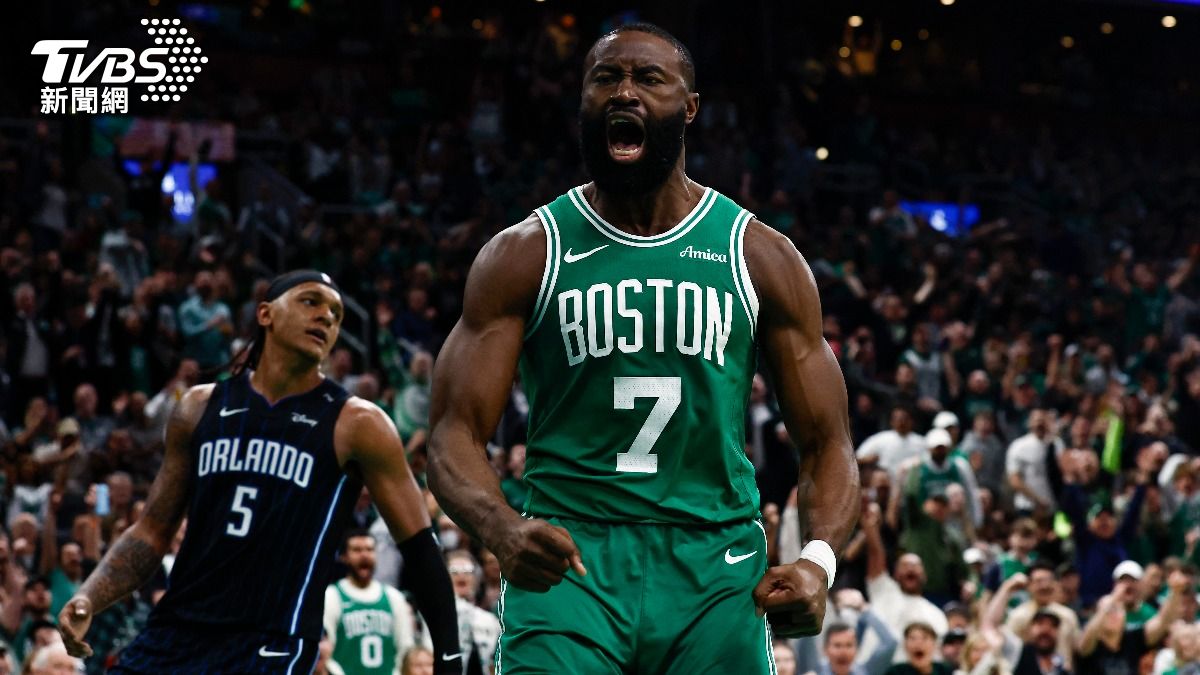 NBA季後賽/JT缺陣沒差!布朗爆發砍36分 塞爾提克2:0魔術