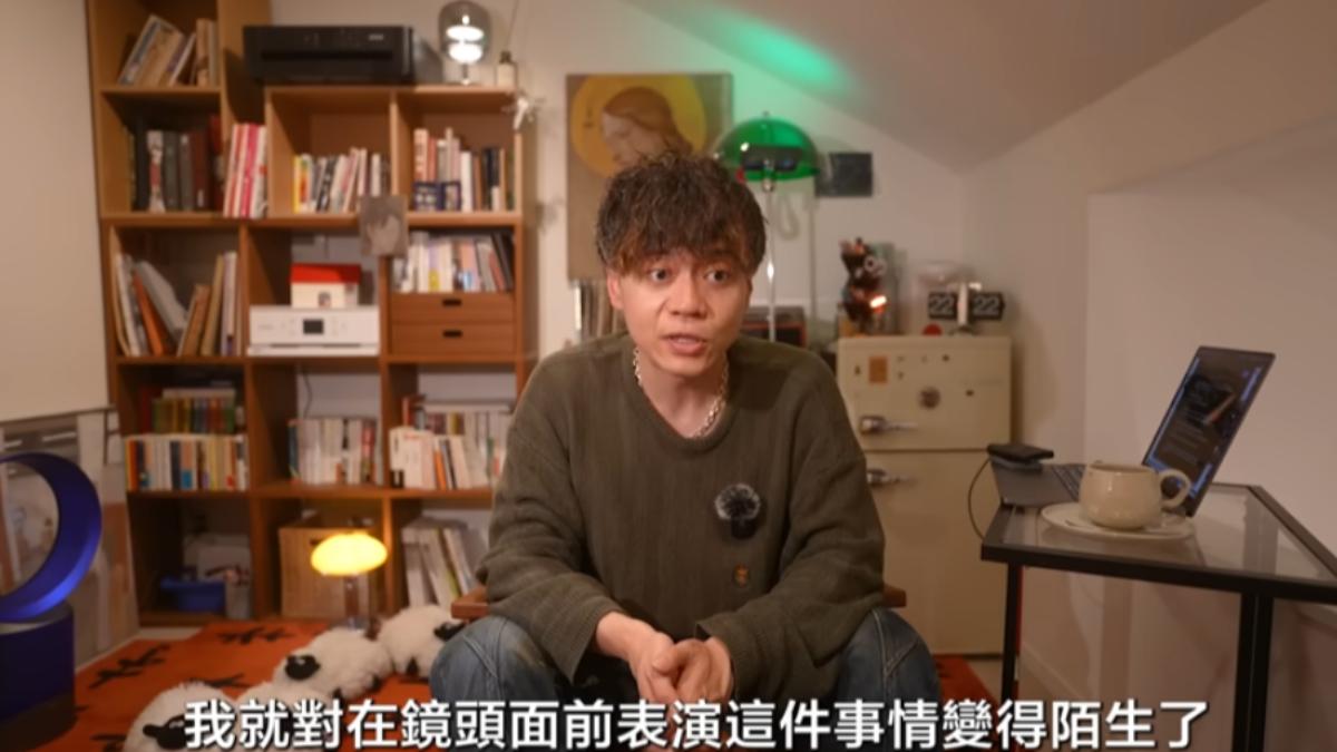 Ryu太久沒有拍片,面對鏡頭有些陌生。(圖/翻攝自RyuuuuTV YT頻道)