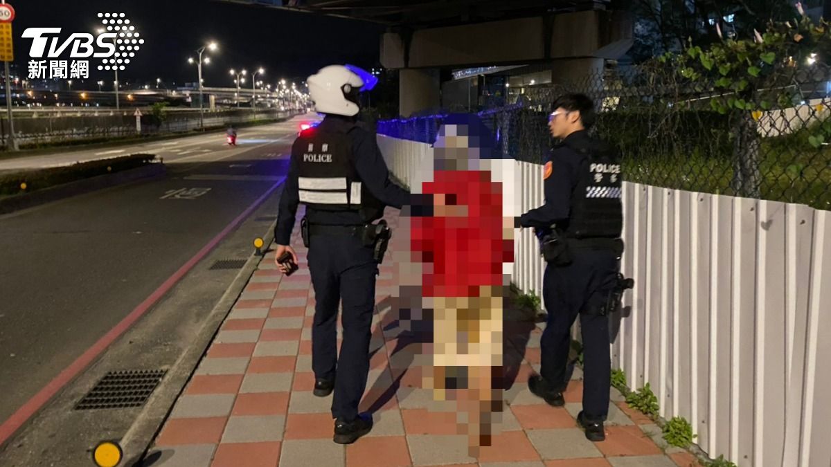8旬嬤半夜誤闖新北環快「走快車道」超驚險　警車逆向狂飆救援