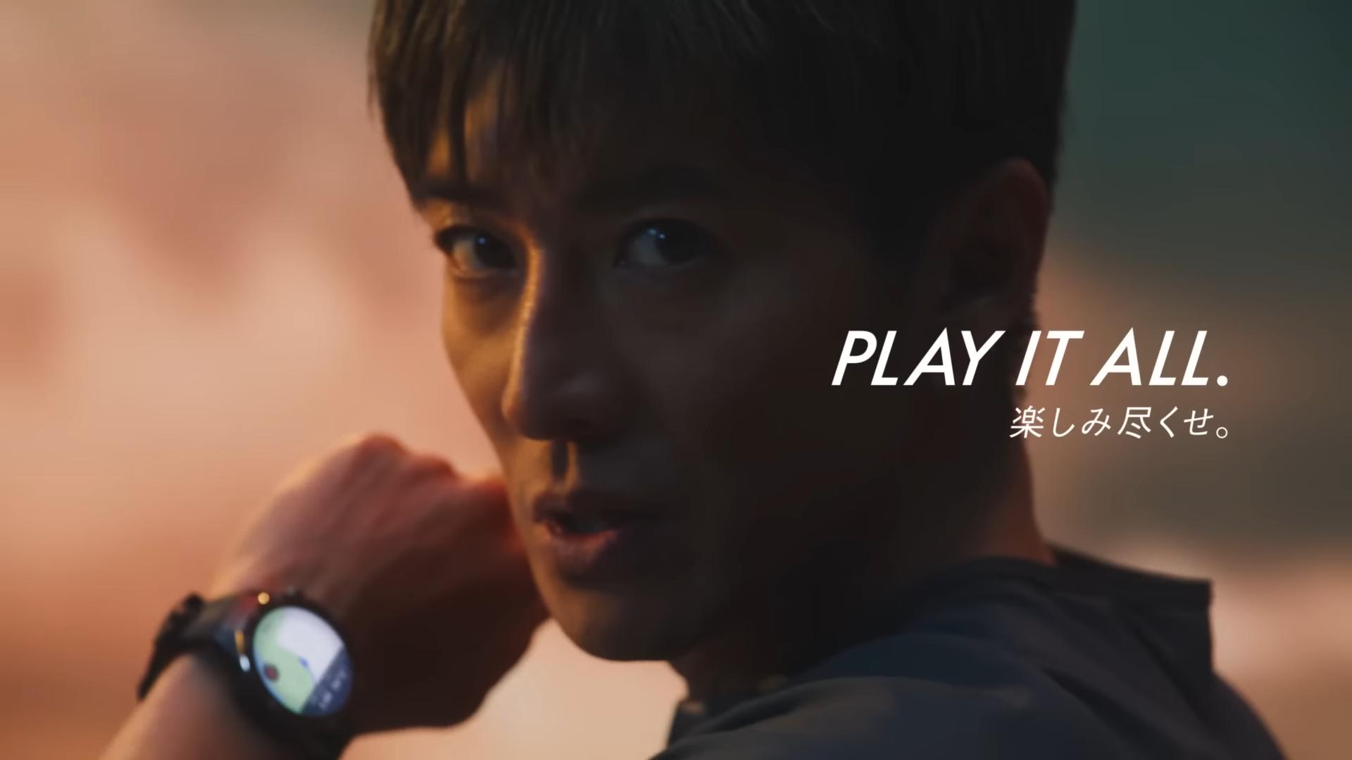 木村拓哉4月初公開華為的代言廣告。(圖/翻攝自HUAWEI Japan YouTube)