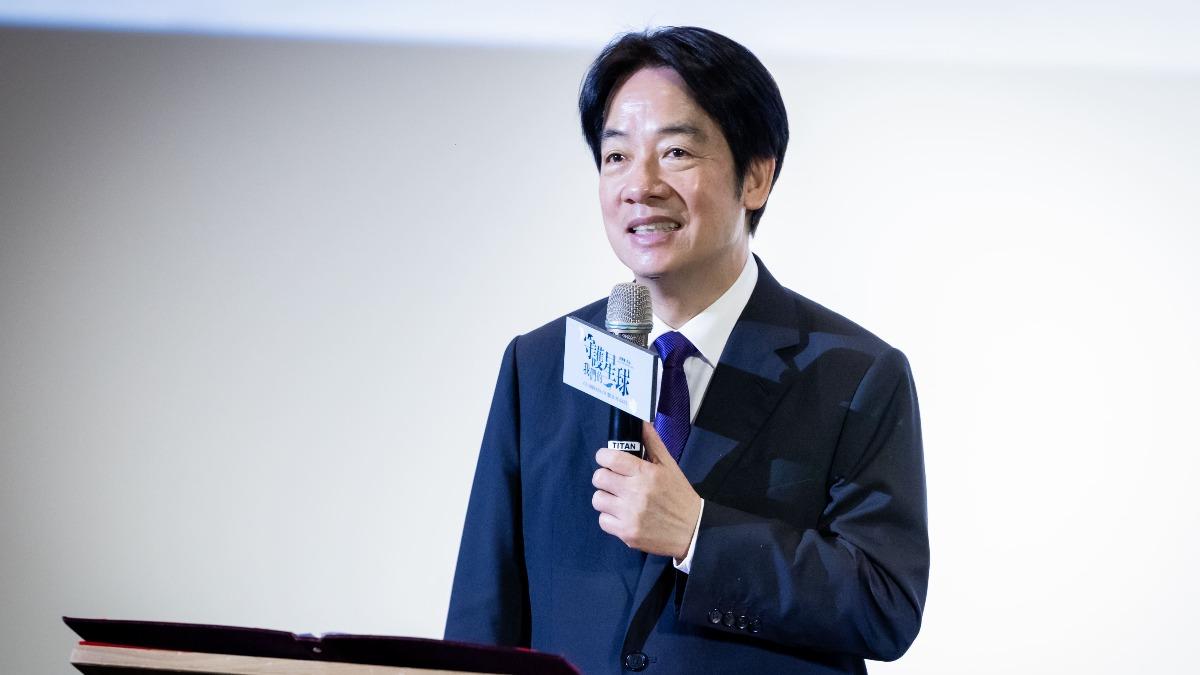 賴清德現身了!力挺生態紀錄片 喊話「台灣成為全球的榜樣」