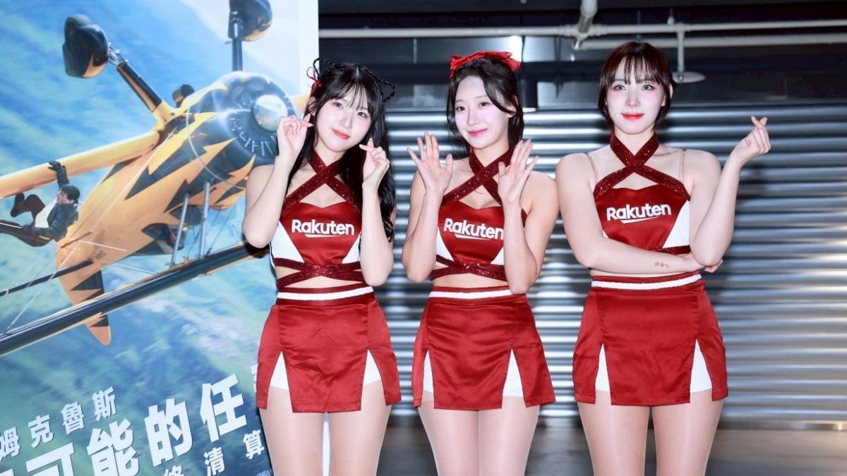 「韓援三本柱」廉世彬（左起）、禹洙漢、河智媛，在《不可能的任務》主題日合體。（圖／記者趙世平攝影）
