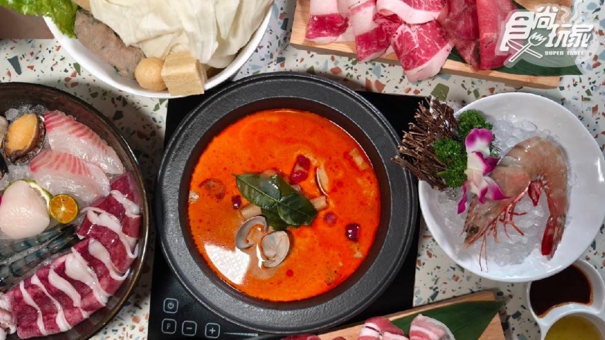 濃郁的「冬蔭功鍋」是必點的經典款。(圖/食尚玩家)