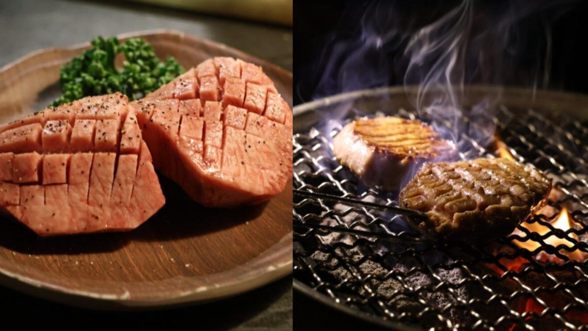 「手切厚牛舌」（240元，每塊）是取自舌根的部位，肉質更為緊實。（圖／「欸哩日常」提供）