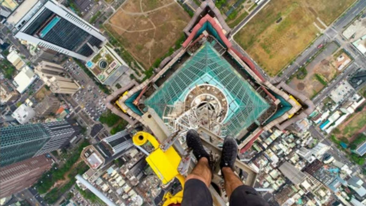 法國極限網紅Tom攻頂85大樓秀自拍 高雄警:追查送辦