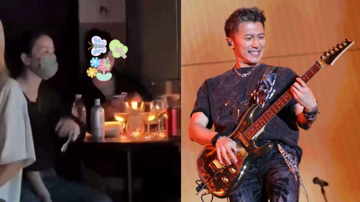 灑糖了!謝霆鋒開唱「王菲藏VIP包廂力挺」 愛相隨閃瞎粉絲