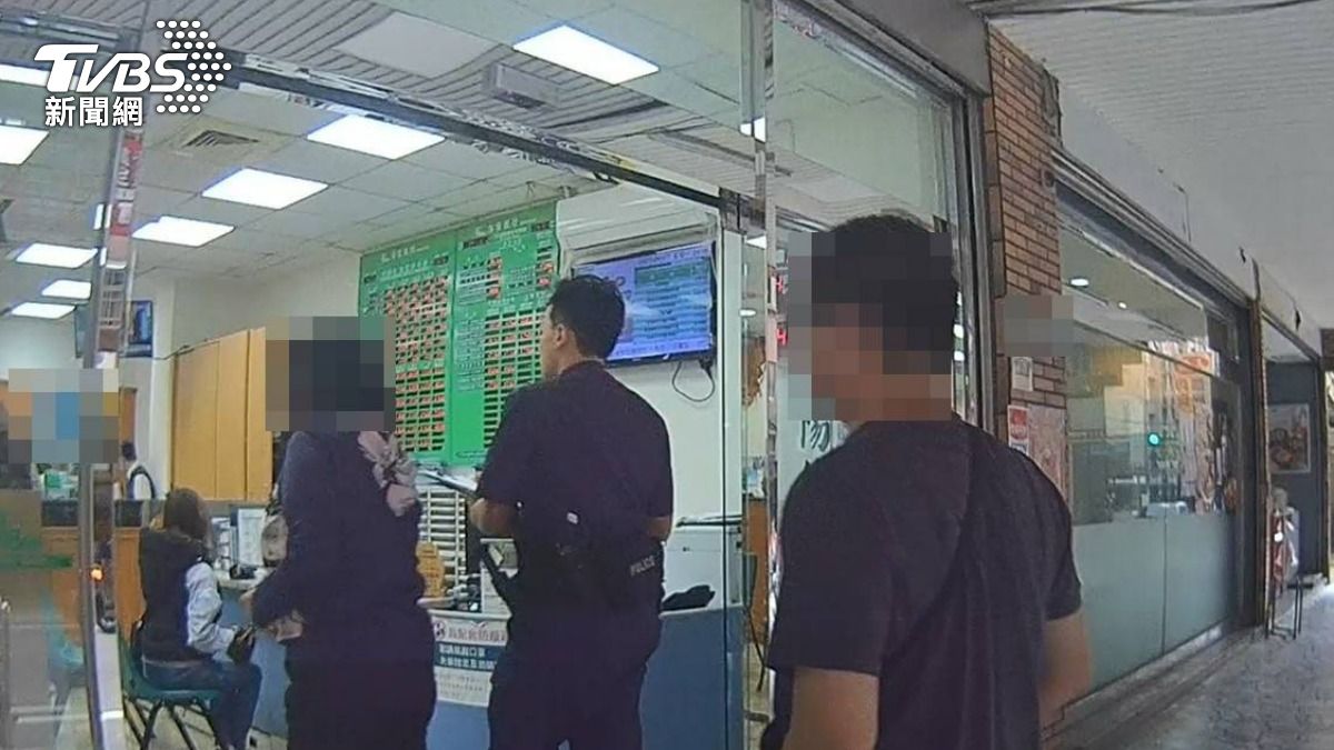 桃園女網戀投資專家險失房,警方細心說服救回500萬財產。(圖/TVBS)