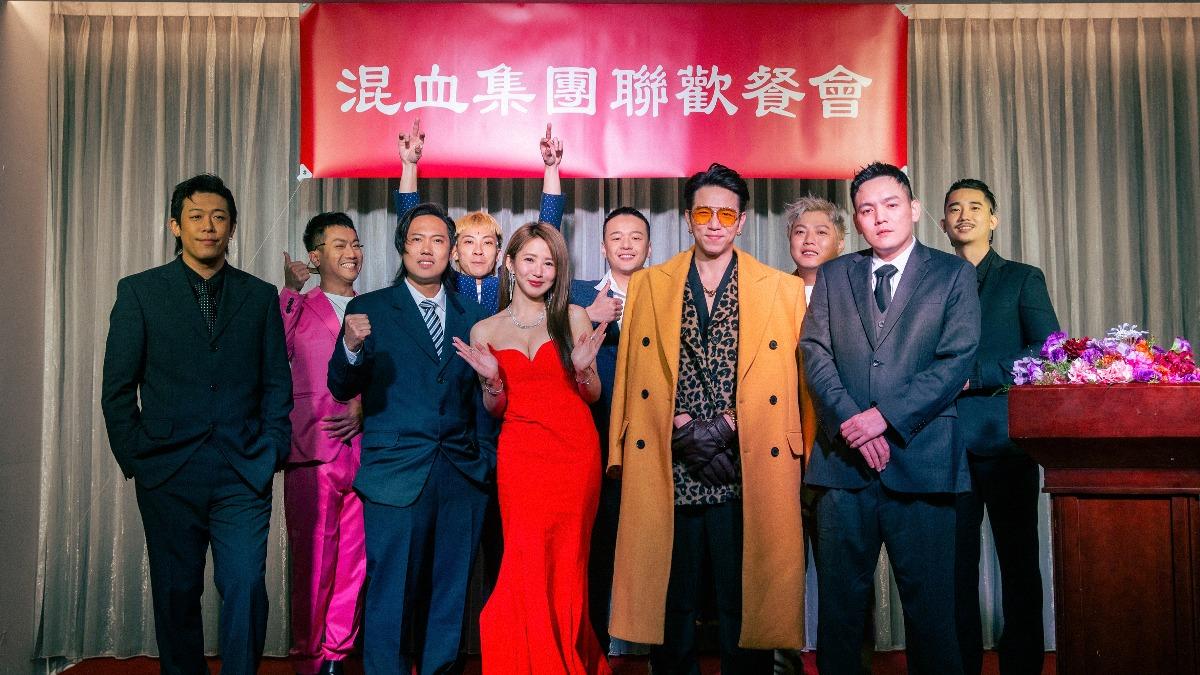 瑤瑤前陣子才演出玖壹壹新歌MV,如今已成「一家人」。(圖/混血兒娛樂提供)