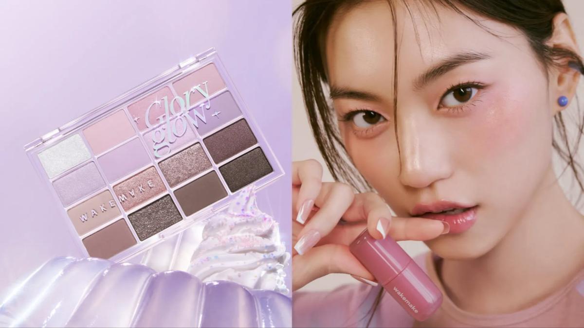 WAKEMAKE的唇彩、眼影皆是人氣商品。（圖／翻攝自IG＠wakemake_official）