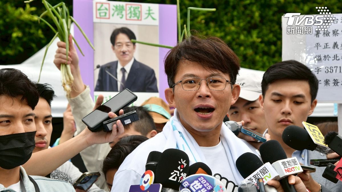 黃國昌怒批賴清德到現在還在包庇國安會秘書長吳釗燮。(圖/胡瑞麒攝)