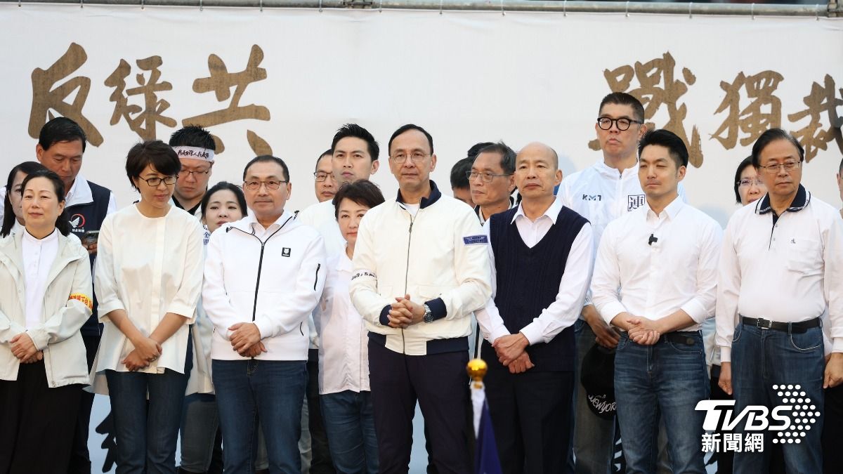 國民黨號召426走上凱道。（圖／華子琛攝）