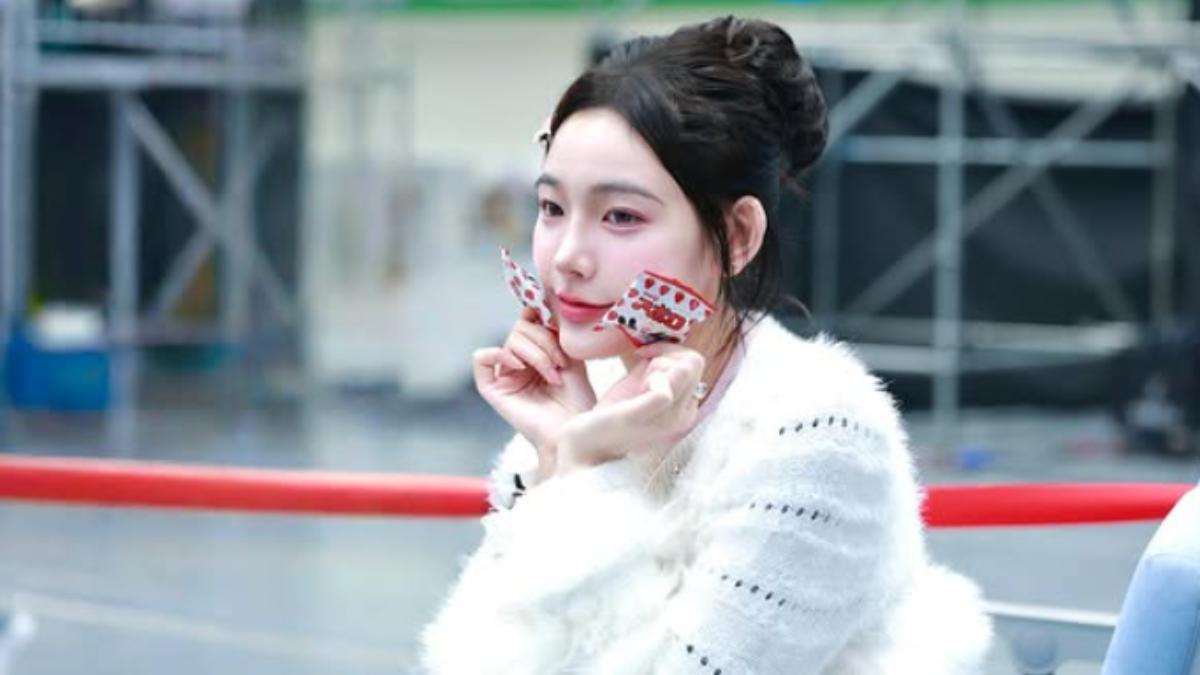 海莉仍堅持到球場與球迷同樂。(圖/翻攝自iam_hyerii IG)