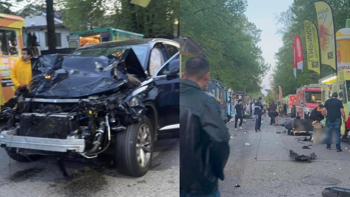 加拿大溫哥華「汽車衝撞人群」多人死傷 現場慘況曝光