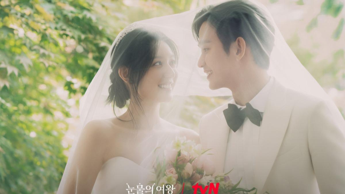 《淚之女王》拿下第二名。(圖/翻攝自tvN官網)