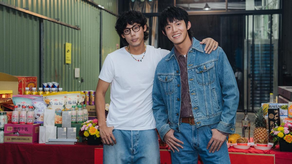 各務孝太（左）很開心能跟余杰思合作《向流星許願的我們》。（圖／有意思國際傳媒有限公司提供）