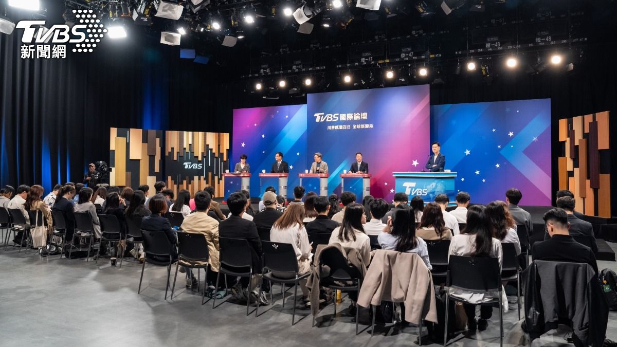 現場吸引國內70位學生參與。(圖/TVBS)