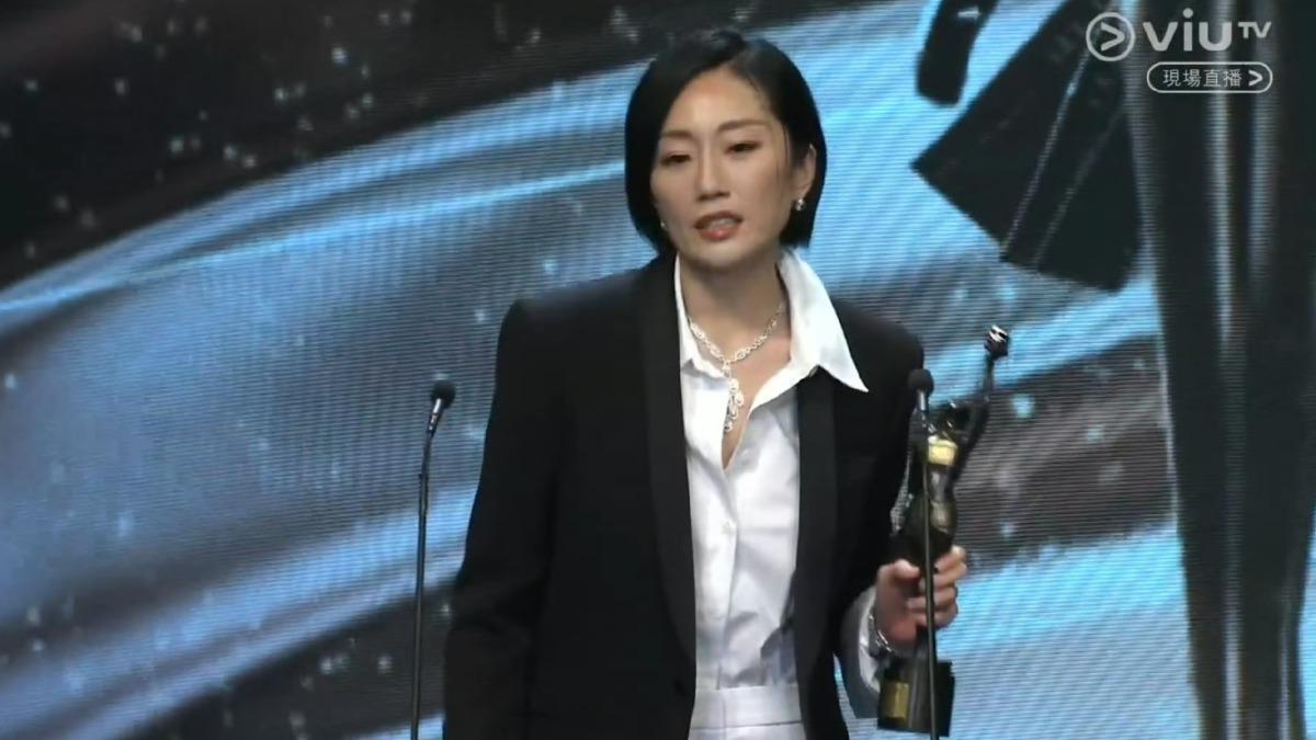香港金像獎/谷祖琳《爸爸》奪女配 感謝劉青雲「縱容」