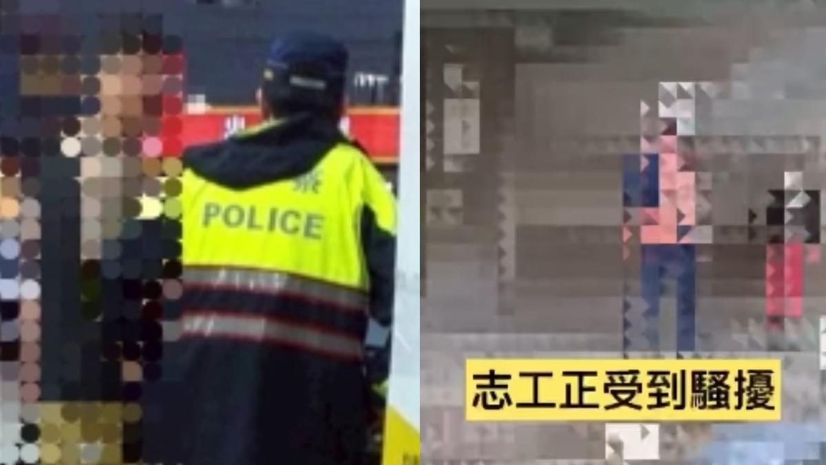 不滿罷團擺攤!中壢男嗆志工嬤「見一次打一次」 涉恐嚇罪