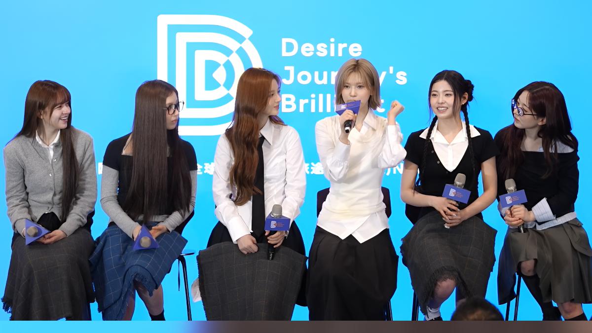 NMIXX的Bae秀中文引成員讚嘆「好可愛」(圖/DJB提供)