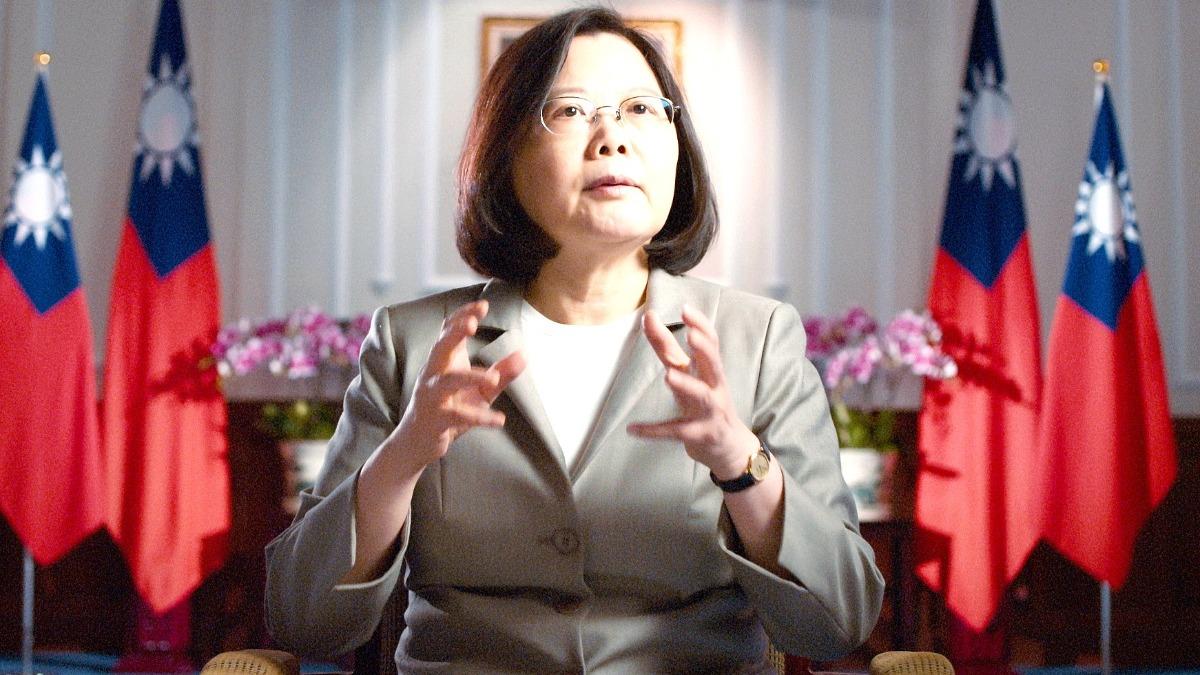紀錄電影《看不見的國家》紀錄台灣首位女性總統蔡英文。(圖/海鵬提供)