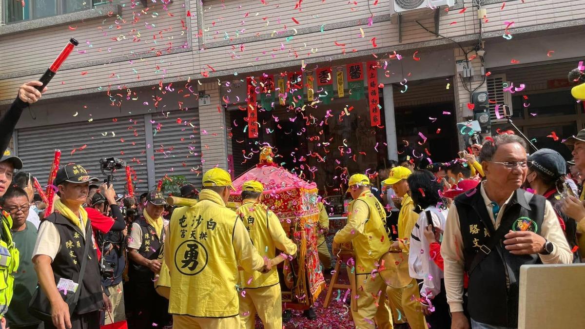 白沙屯拱天宮媽祖徒步進香活動將起跑。（圖／翻攝自白沙屯拱天宮臉書）