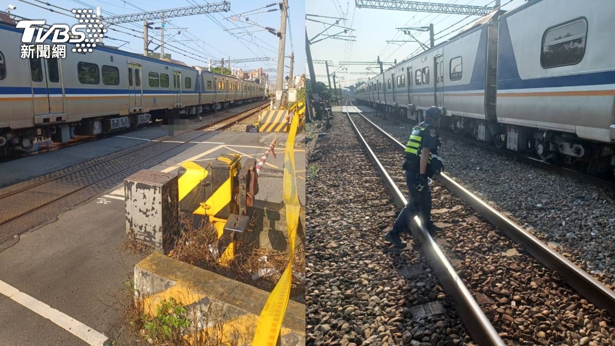 台鐵「桃園-內壢」80歲女闖軌道亡 雙線恢復行車