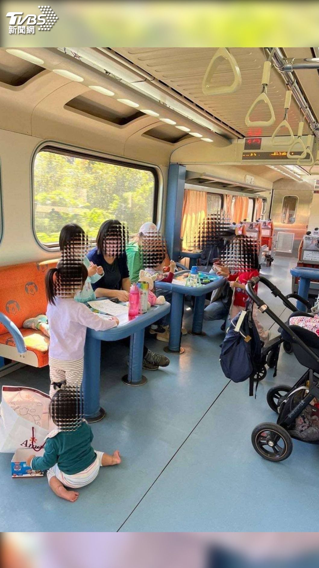 親子車廂班次少民眾批不便。(圖/當事人提供)