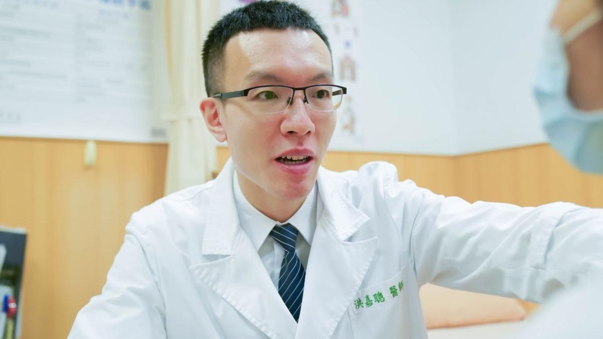 台北慈濟醫院胸腔外科醫師洪嘉聰。（圖／慈濟醫院提供）