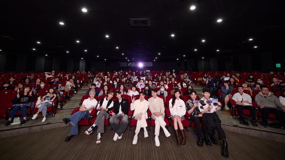 《獨佔接班人》終映會現場大合照。(圖/LINE TV提供)
