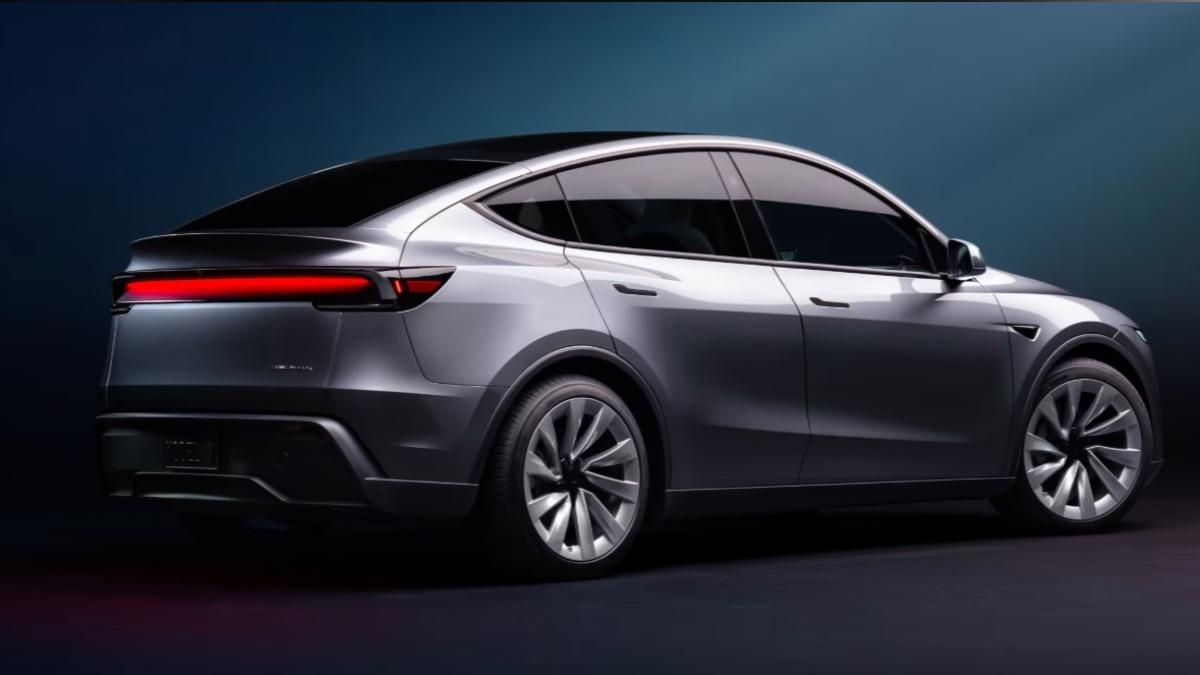 特斯拉新款Model Y,預計售價自人民幣15萬元起。(圖/翻攝自特斯拉)
