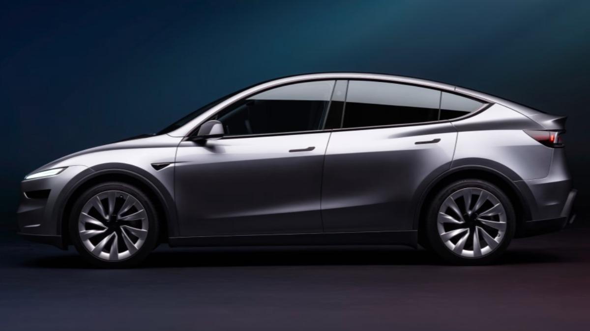 特斯拉新款Model Y,搭載容量50度的電池。(圖/翻攝自特斯拉)