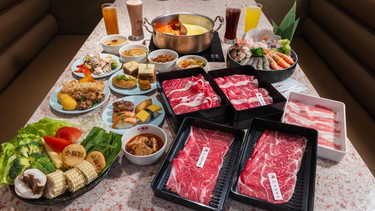 饗賓集團麻辣鍋698元吃到飽。(圖/業者提供)