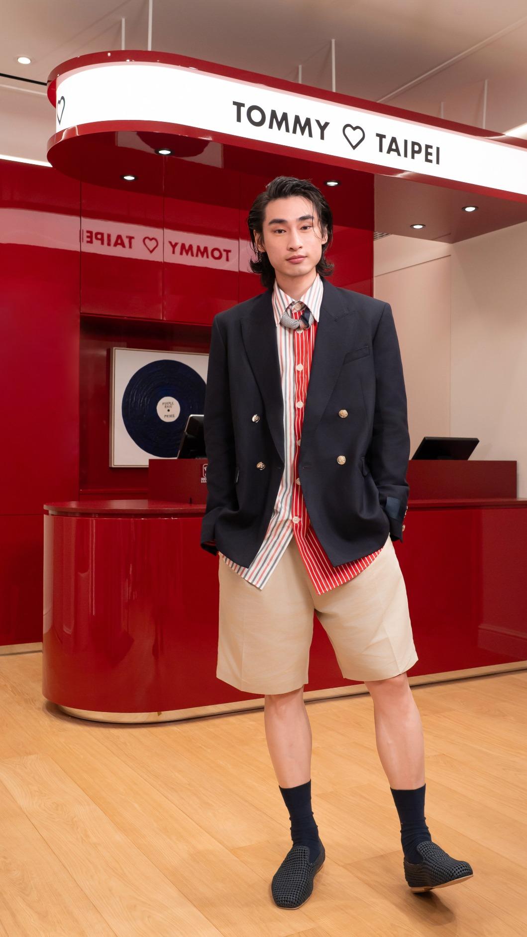 章廣辰帥氣出席「TOMMY HILFIGER」活動。(圖/TOMMY HILFIGER提供)