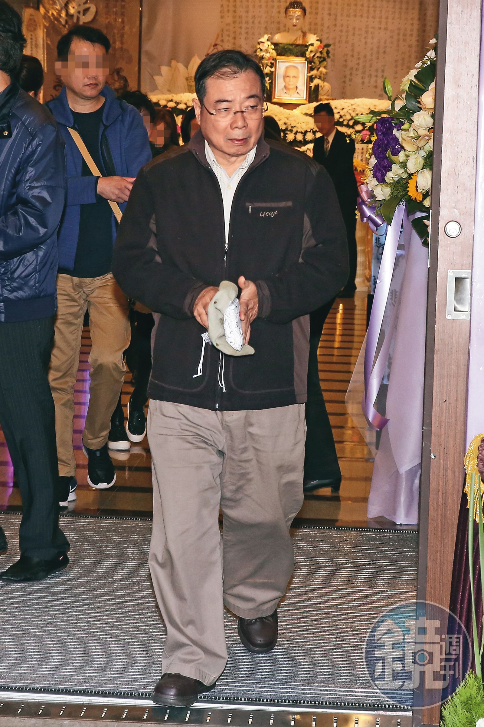 廖峻在演藝圈重情重義，昔日拍戲劇《嫁妝》的導演陳俊良過世時，還特地參加告別式。（圖／鏡週刊）