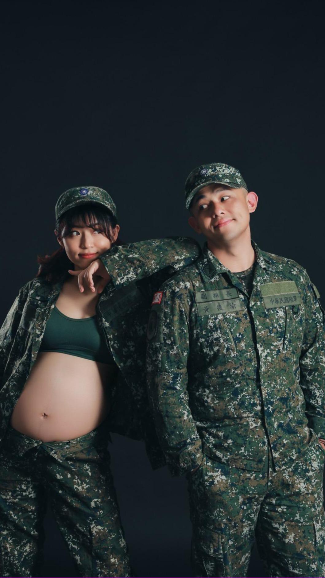 林佩遙去年嫁給軍職老公。(圖/經紀人提供)