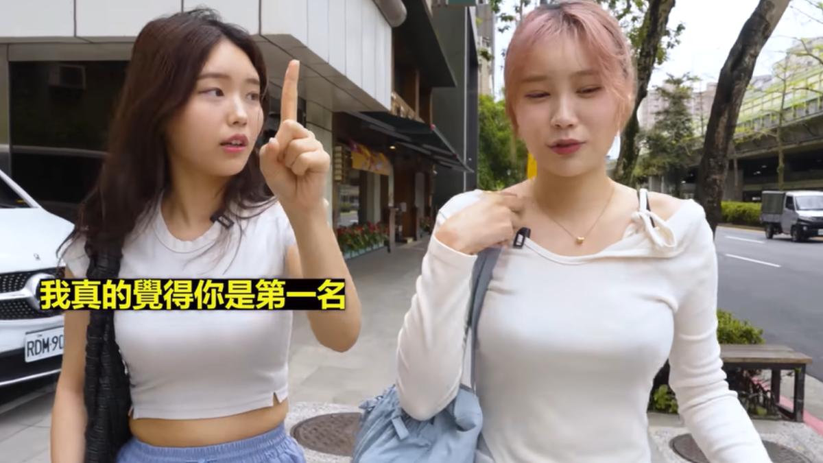 Judy讚朴善珠隻身來台打拼很勇敢。(圖/翻攝自《韓國女生Judy》YT頻道)