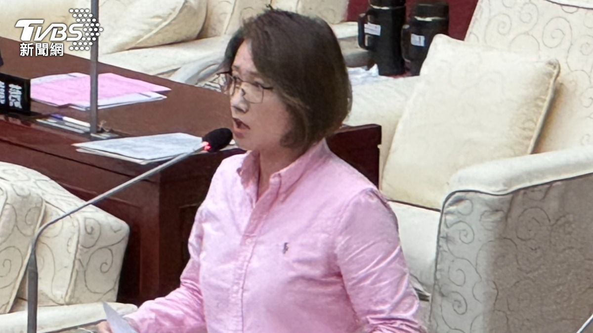 台北市議員林延鳳。(圖/陳怡潔攝)