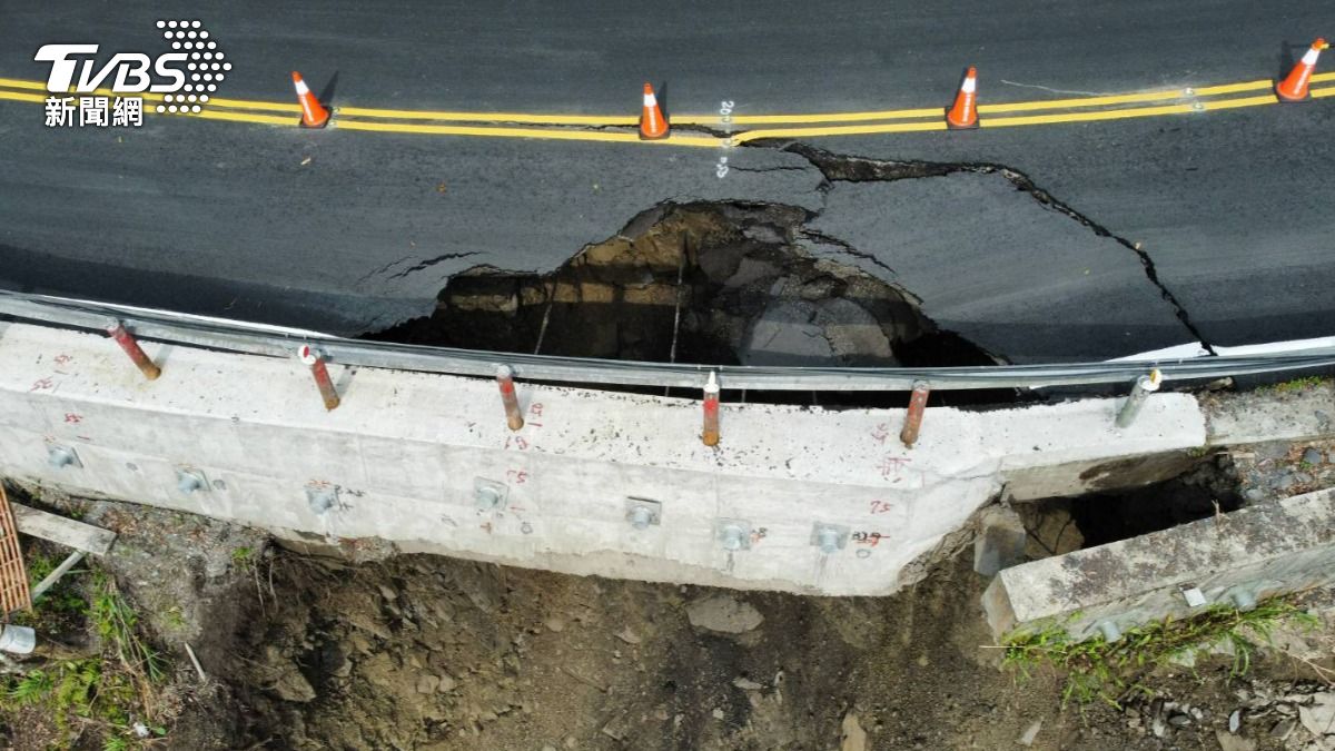 宜蘭太平山遊樂園區「道路嚴重崩塌」 延至5/9全區開放