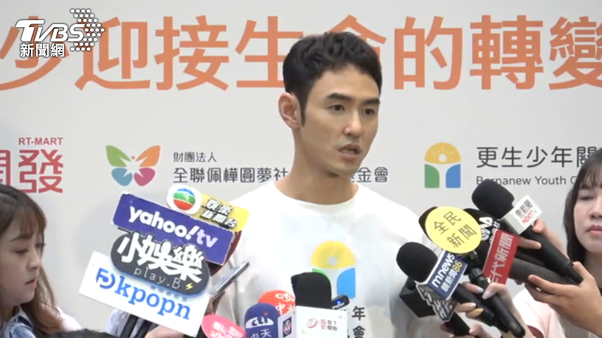 阮經天受訪談及近況。(圖/TVBS)