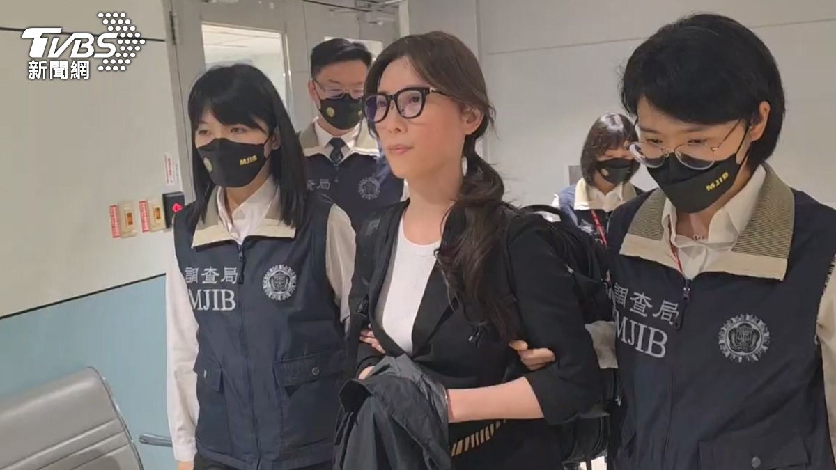 快訊/逃亡加拿大7年!貴婦奈奈返台遭上銬 聽這句尷尬笑了