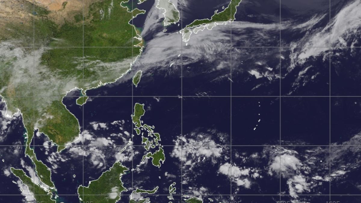 大範圍衛星雲圖。（圖／翻攝Infrared）
