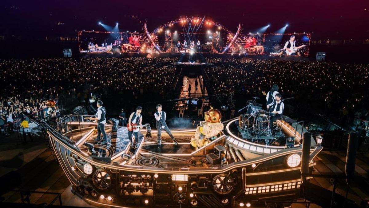 五月天將是第9度唱進北京鳥巢。(圖/相信音樂提供)