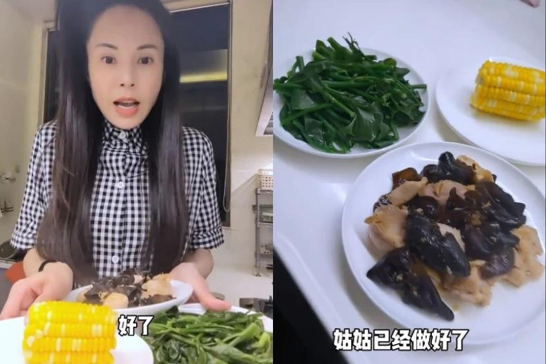 午餐減脂推薦。（翻攝自李若彤小紅書）