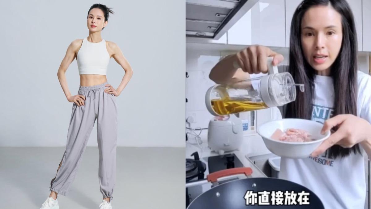 58歲李若彤精實腹肌！「一日激瘦食譜」曝光　5天減脂吃這些