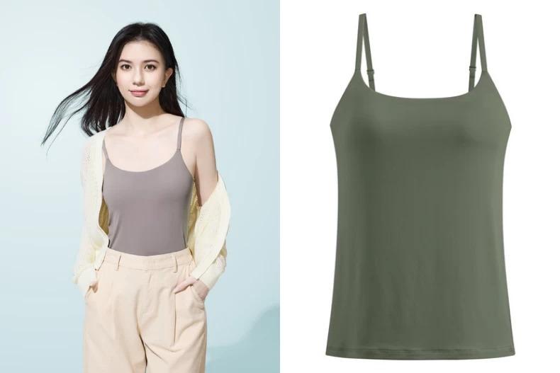 lativ 輕涼 Bra 細肩帶。(圖/lativ提供)