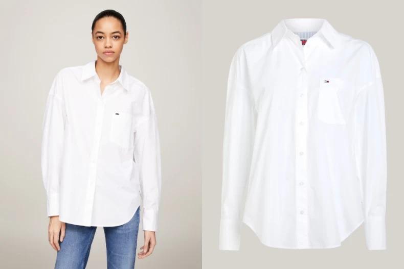 Tommy Hilfiger Logo外套式襯衫。（圖／Tommy Hilfiger提供）