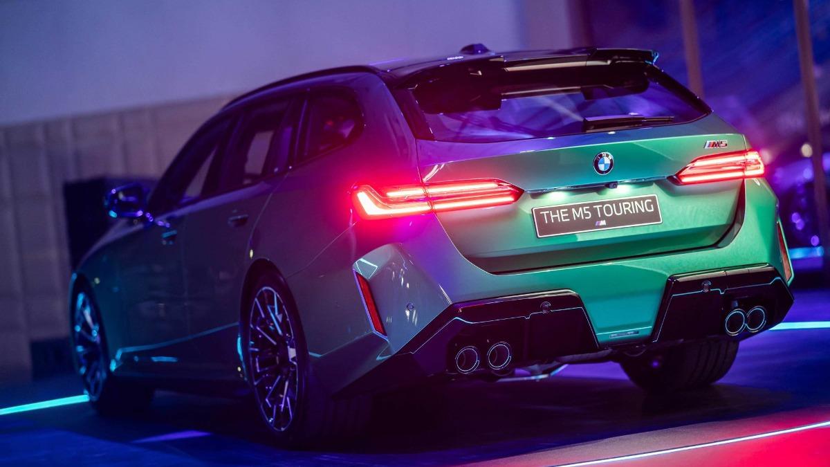 BMW M5 Touring具備更大的空間機能,因此也較受消費者青睞。(圖/BMW提供)