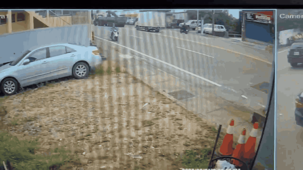 八德區和平路發生一起死亡車禍。（圖／TVBS）