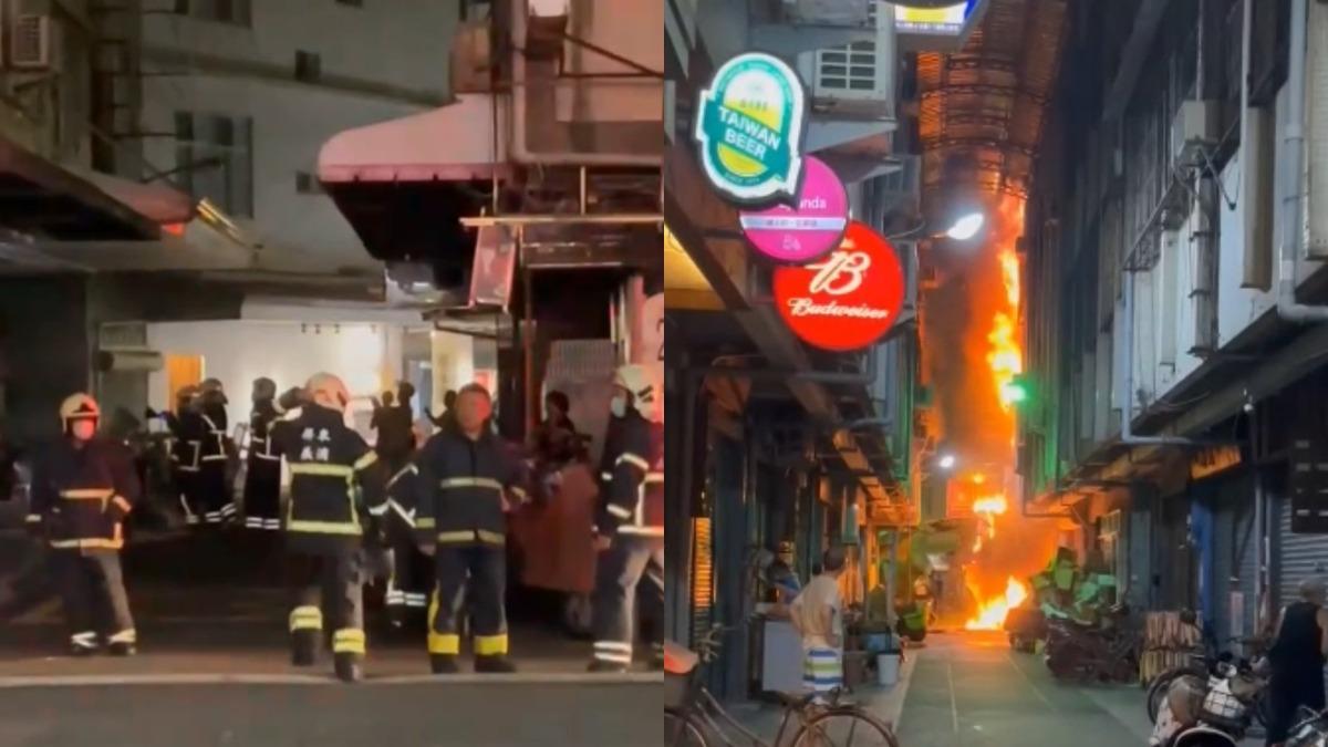 快訊／屏東逢甲路火警！70歲婦倒臥屋內「明顯死亡」　火舌竄天畫面曝